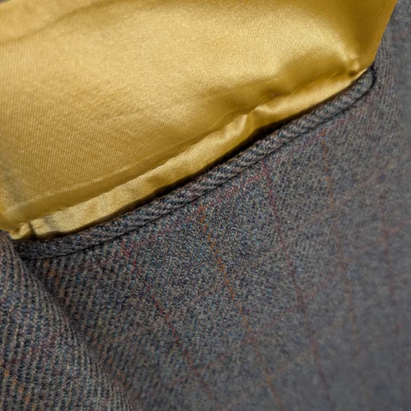 Chrysalis *RARE* Made In England Tweed Wool Luxury Over Coat Women's UK 14/US 10 - Picture 13 of 16